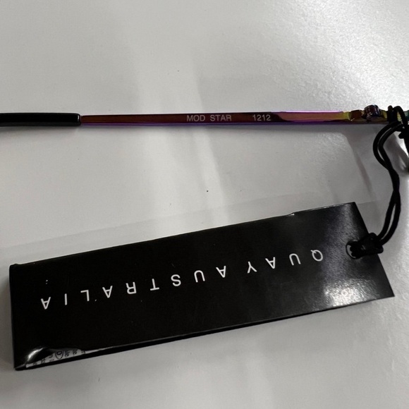 NWT Quay “MOD STAR” Rainbow Round Sunglasses - Picture 7 of 9